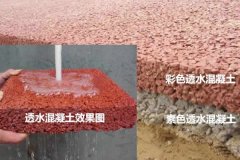 透水混凝土施工工艺和工作原理、透水混凝土价格及套什么定