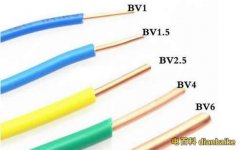 电线规格有哪些？各电线型号规格表包括BV线、RV线等